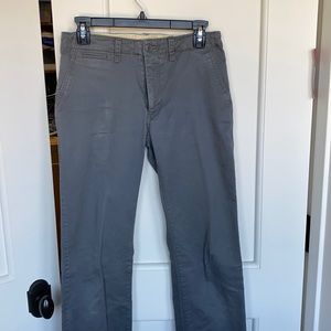 Gap Kids Boys 100% Cotton Gray Khakis
